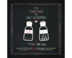 Hornbach Glasbild Salt & Pepper 20x20 cm GLA1014