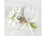 Hornbach Glasbild White Spring I 20x20 cm