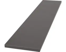 Fensterbank Innen Agglo Grau 138x25 cm