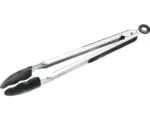 Hornbach Grillzange Tenneker® Edelstahl/Silikon 33 x 3 x 3,5 cm anthrazit/schwarz