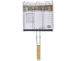 Tenneker® Fischbräter Stahl 61x28 cm