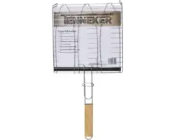 Tenneker® Fischbräter Stahl 61x28 cm