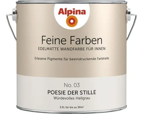 Alpina Feine Farben konservierungsmittelfrei Poesie der Stille 2,5 L