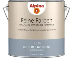 Alpina Feine Farben konservierungsmittelfrei Ruhe des Nordens 2,5 L