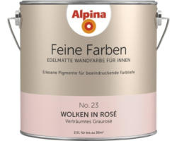 Alpina Feine Farben konservierungsmittelfrei Wolken in Rosé 2,5 L