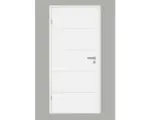Hornbach Innentüre Pertura Perla Typ 17 Weißlack 75x203 cm links