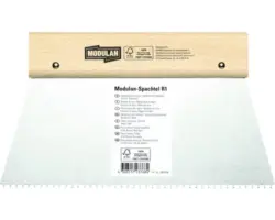 Modulan Zahnspachtel R1 25 cm