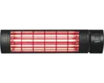Hornbach Terrassenstrahler Eurom Golden 2000 Ultra RCD Black 2000 Watt inkl. Fernbedienung