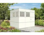 Hornbach Gartenhaus SKAN HOLZ CrossCube Haus Melbourne 3 253x253 cm telegrau