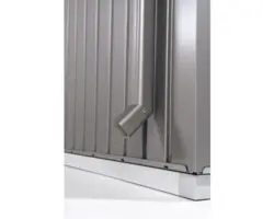 Biohort Regenfallrohr-Set Panorama quarzgrau-metallic