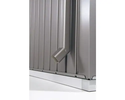 Biohort Regenfallrohr-Set Panorama quarzgrau-metallic