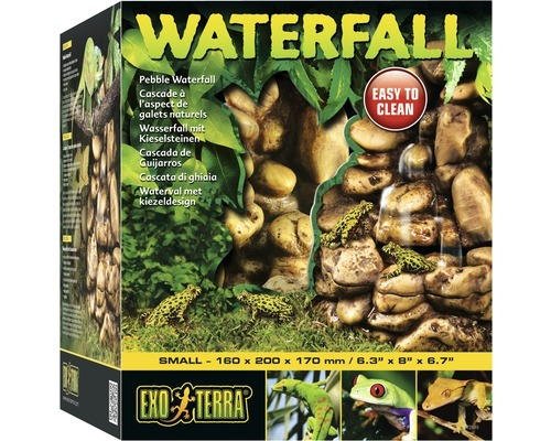 Exo Terra Wasserfall Kiesel klein, inkl. Pumpe