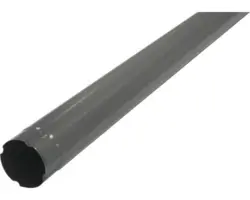 PRECIT Fallrohr Stahl rund Magnelis® grau NW 87 mm 2000 mm