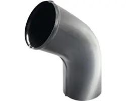 PRECIT Fallrohrauslauf Stahl rund Magnelis® grau NW 87 mm