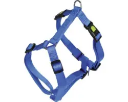 Hunde-Geschirr MIAMI blau 15mm, 30-40cm