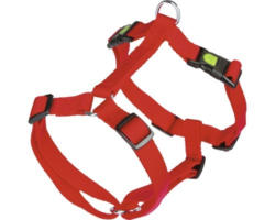 Hunde-Geschirr MIAMI rot 15mm, 30-40cm