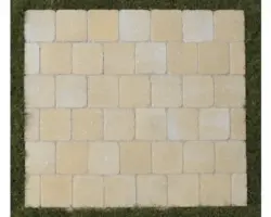 Flairstone Beton Pflaster antik gelb 20,8 x 17,3 cm