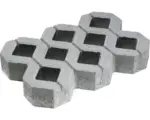 Hornbach Rasengitterstein Beton grau 60x40x8cm (Online nur palettenweise Abnahme möglich)