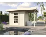 Hornbach Gartenhaus weka Finline Profil Gr.1 mit Fußboden und Schleppdach 205 x 210 cm natur