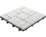 Hornbach Klickfliese florco Granit Roma klein 30 x 30 cm grau
