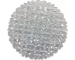 Hornbach Duscheinlage Spirella Riverstone rund 57 cm klar