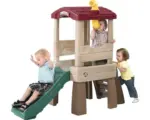 Hornbach Spielturm Step2 Treehouse Kunststoff mit Rutsche grün