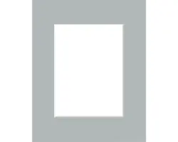 Passepartout 13x18 cm grau