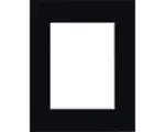 Hornbach Passepartout 13x18 cm schwarz