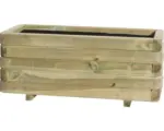 Hornbach Pflanzkübel Toscana Holz 90 x 40 x 35 cm braun