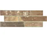 Hornbach Feinsteinzeug Verblendstein Klimex UltraStrong Milano 16,0x40,0 cm rot