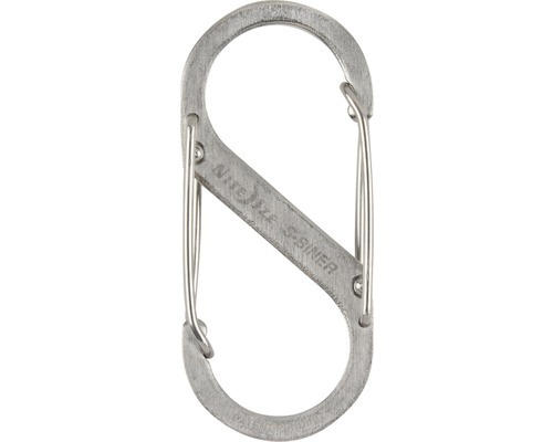 Carabiner S-Haken Nite Ize 4,5 kg Traglast silber