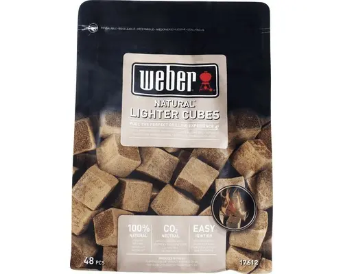 Anzündwürfel Weber braun