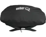 Hornbach Weber Abdeckhaube Grillabdeckung Abdeckhaube Wetterschutzhaube für Q100-/1000 wasserabweisend Polyester schwarz