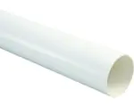 Hornbach Marley Fallrohr Kunststoff rund Verkehrsweiss RAL 9016 NW 53 mm 3000 mm