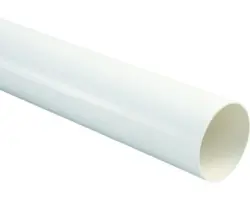 Marley Fallrohr Kunststoff rund Verkehrsweiss RAL 9016 NW 53 mm 3000 mm