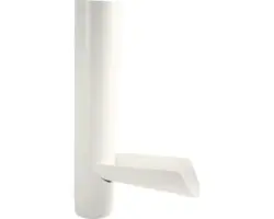 Marley Wasserablaufklappe Kunststoff Verkehrsweiss RAL 9016 NW 105 mm