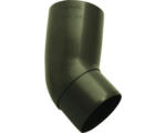 Hornbach Marley Fallrohrbogen Kunststoff rund 45 Grad Anthrazit metallic DB703 NW 105 mm