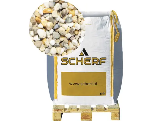 Zierkies Flusskies 6-8 mm 1000 kg Bigbag bunt