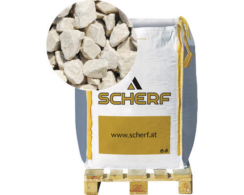 Marmorsplitt 16-25mm 1000 kg Bigbag Chateau-Beige