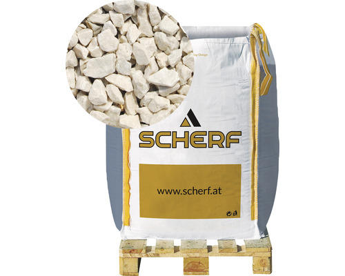 Marmorsplitt 8-12 mm 1000 kg Bigbag Chateau-Beige