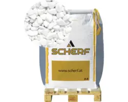 Zierkies Marmor 5-12 mm 1000 kg Bigbag Carrara-Weiß