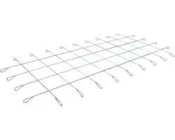 Gabionen-Matte Ösen MW10x10cm L150xH30cm