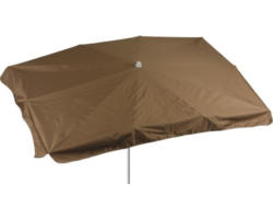 Sonnenschirm Marktschirm 130x200 cm Polyester sand