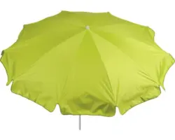 Sonnenschirm Marktschirm Ø 200 cm Polyester hellgrün