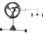 Hornbach Auf- und Abwickelvorrichtung Planet Pool mobil Aluminium 210-550 cm