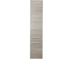 Hochschrank Sanox Stretto Eiche grau 160x35 cm