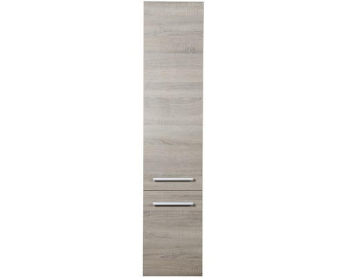 Hochschrank Sanox Stretto Eiche grau 160x35 cm