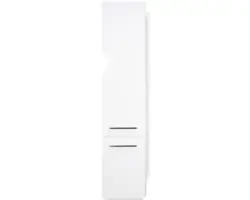 Hochschrank Sanox Straight 160x35 cm weiß hochglanz