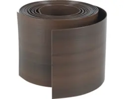 Sichtschutzstreifen PVC 200 x 9,5 cm nussbaum