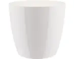 Hornbach Übertopf elho Brussels Diamond Kunststoff Ø 20 H 19 cm weiß
